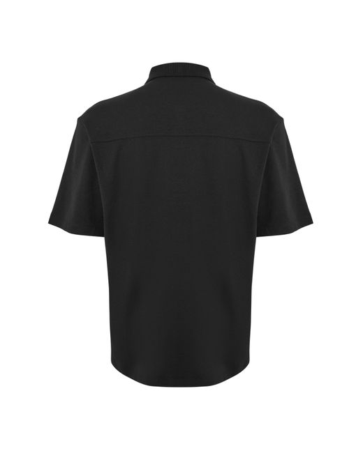 HUGO Black Dubilo Short Sleeve Polo Shirt for men