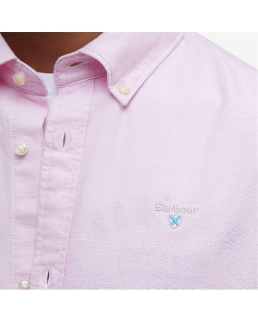 Barbour Pink Oxtown Shirt for men