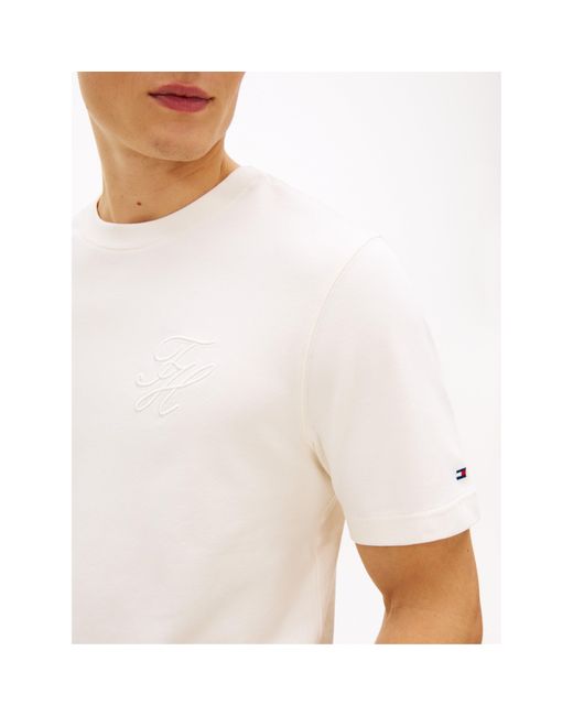 Tommy Hilfiger White T-Shirt for men