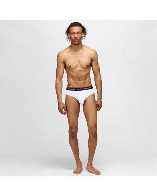 Reebok Black 3 Pack Performance Briefs for men