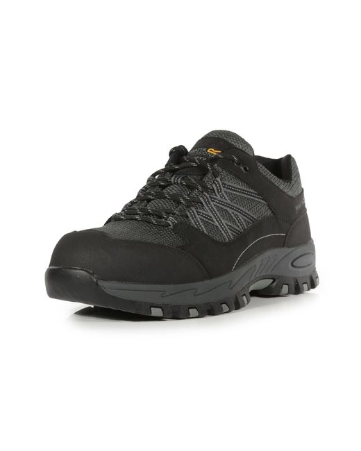 Regatta Black Sandstone Low Safety Boots