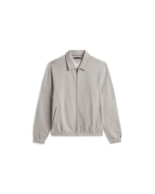 Tommy Hilfiger Gray Terry Ivy Harrington Jacket for men