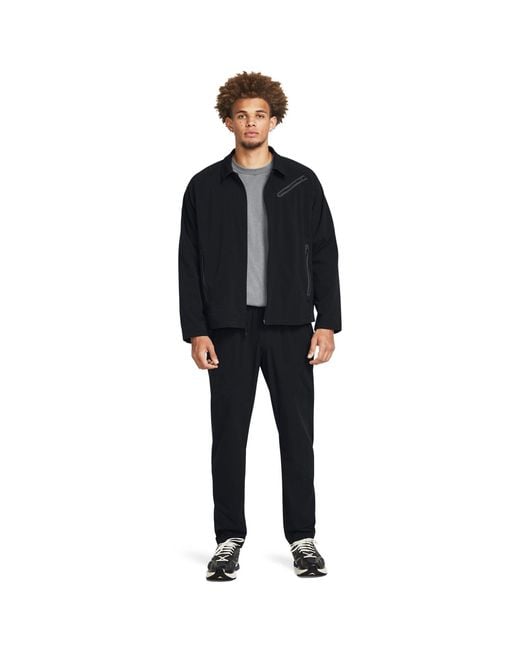 Under Armour Blue Vented Midweight Bomber Jacket for men