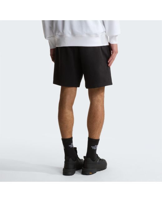 The North Face Black Tnf Simple Dome Fleece Short for men