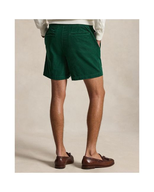 Polo Ralph Lauren Green Prepster Corduroy Shorts for men