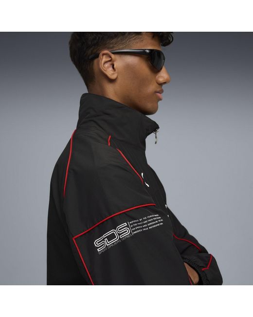 PUMA Black F1 Sds2.0 Woven Performance Jacket for men