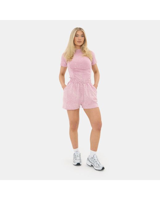 I Saw It First Pink Jogger Short