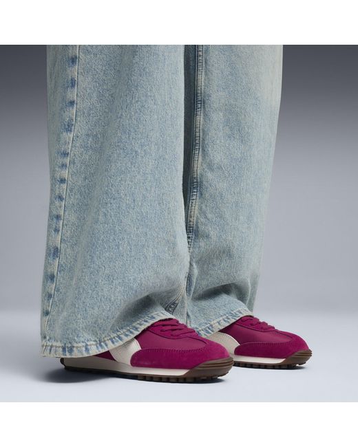PUMA Purple Easy Rider Low-Top Trainers