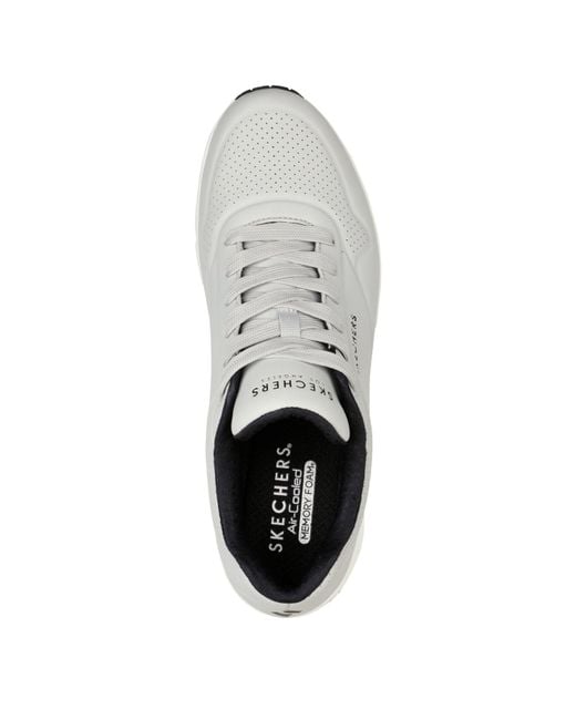 Skechers Gray Uno Stand On Air Trainers for men