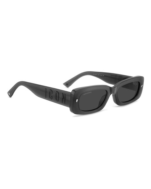 DSquared² Black Round Sunglasses