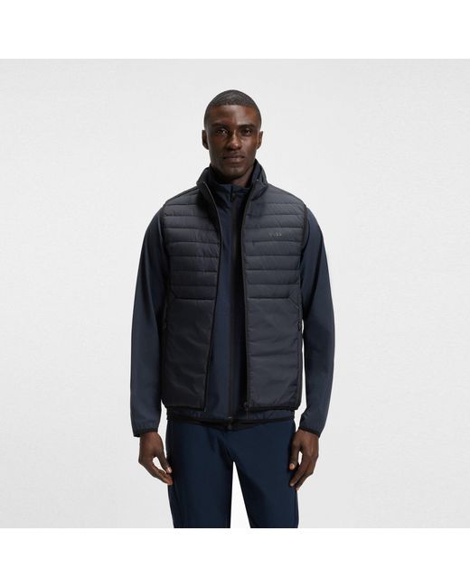 Boss Black Urbanex Quilted Water Resistant Sleeveless Gilet for men