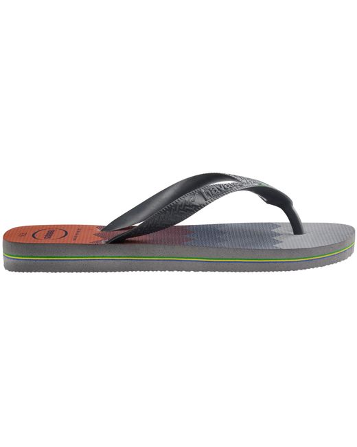 Havaianas Blue Hav. Brasil Fresh//Leaf Flip Flops for men