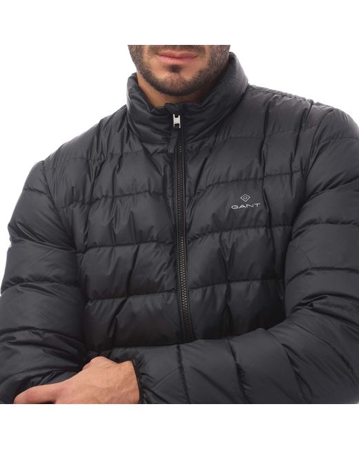 Gant Black Light Down Jacket for men