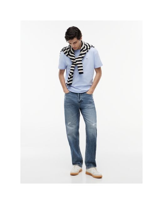 Tommy Hilfiger Blue Original Crew Neck Tee for men