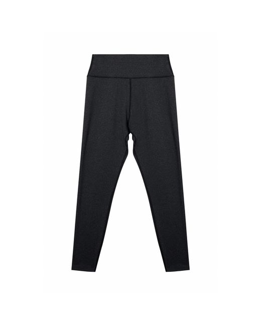 Wolf & Whistle Black Marl Long Leggings