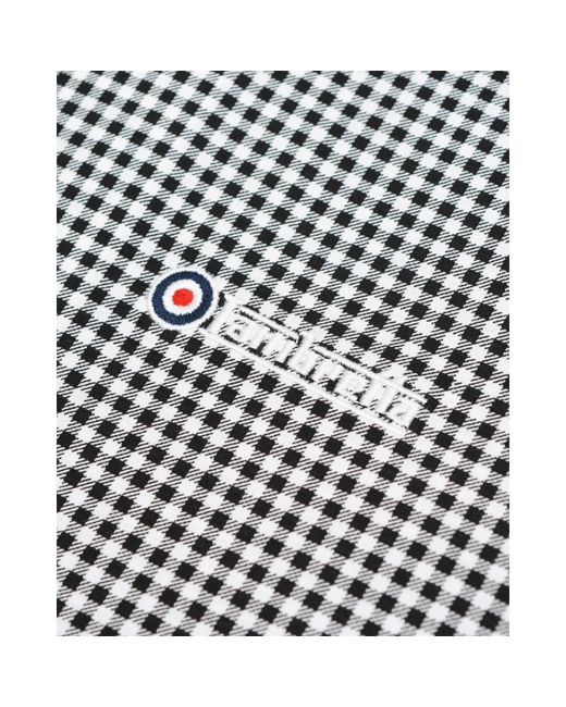 Lambretta Black Short Sleeve Polo Shirt for men