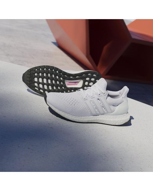 Adidas White Ultraboost 1.0 Shoes