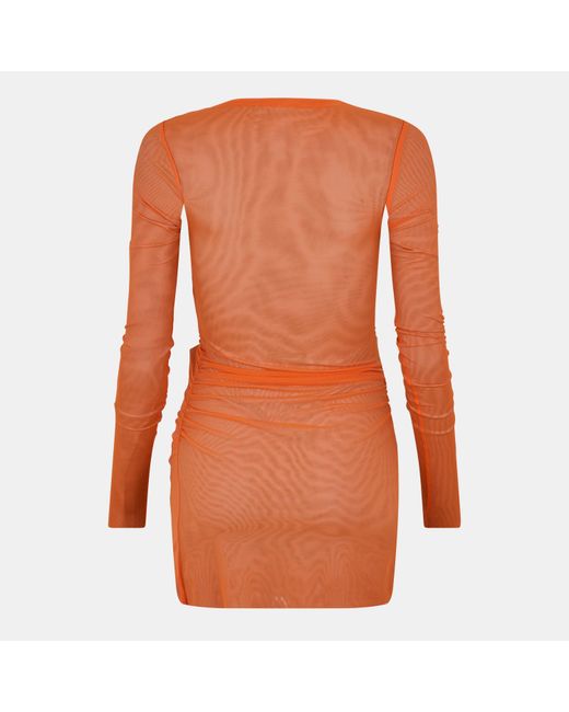 Sir Orange Costa Mini Dress