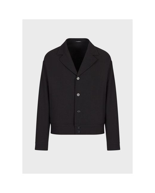 Emporio Armani Black Jacket for men
