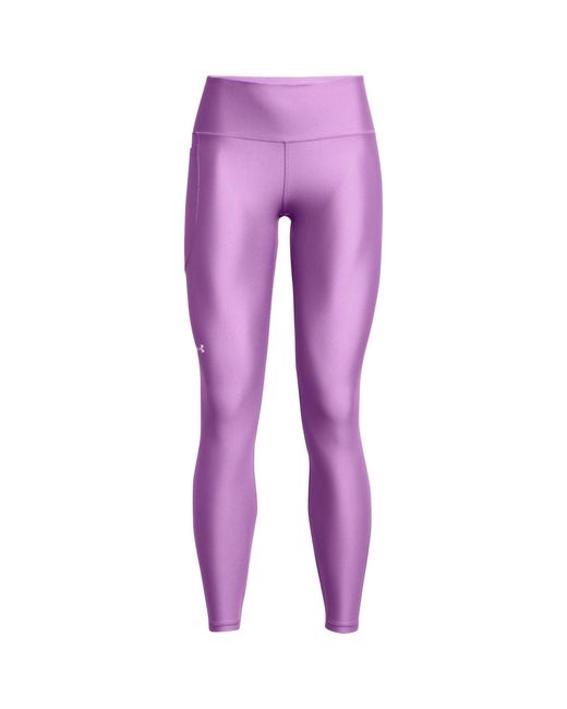 Under Armour S Heatgear Performance Tights Bottoms Provence Purple M