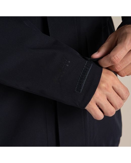 Craghoppers Blue Lorton Ii Waterproof Walking Walking Jacket for men