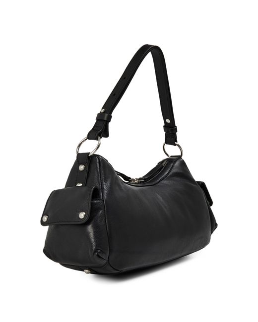 Kangol Black Mini Utility Shoulder Bags