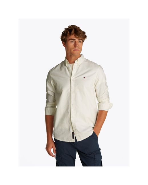 Tommy Hilfiger Multicolor Long Sleeve Oxford Shirt for men