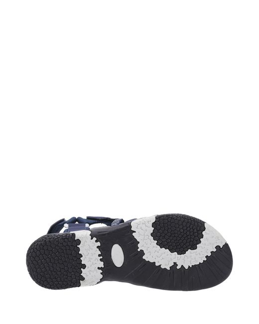 Cotswold Blue Sunhill Flat Sandals