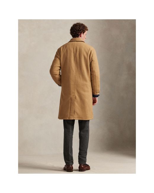 Polo Ralph Lauren Brown Walking Trench Coat for men
