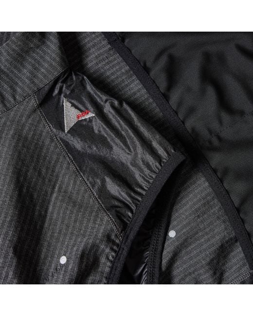 Roa Black Numb Commuting Performance Running Vest for men