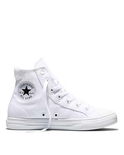 Converse White Day One Canvas High-Top Trainers