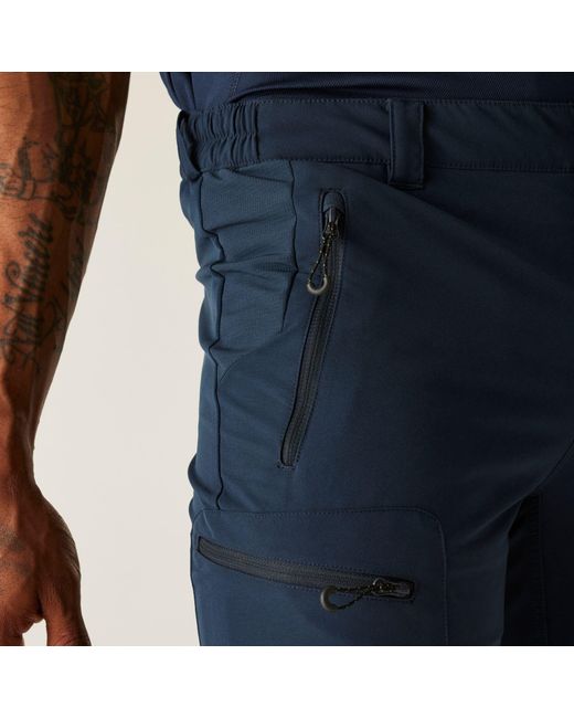 Regatta Blue Prolite Stretch Shorts for men