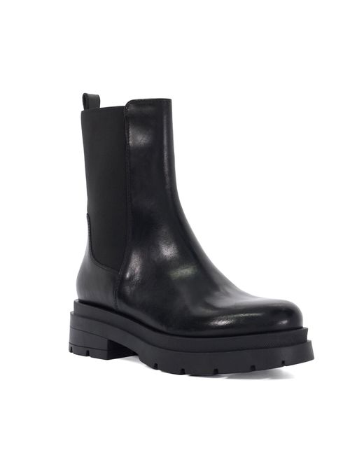 Dune Black Palmero Chunky Chelsea Boots