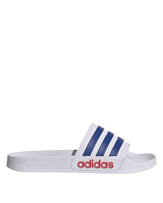 Adidas Blue Adilette Shower Slider for men