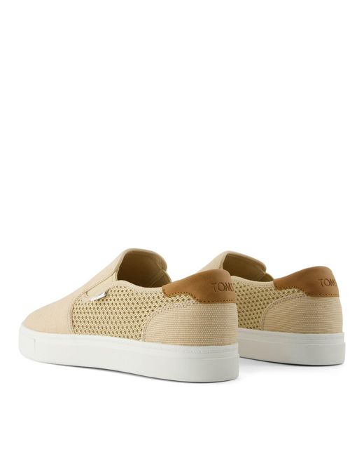 TOMS Natural Baja 2.0 Canvas Trainers for men