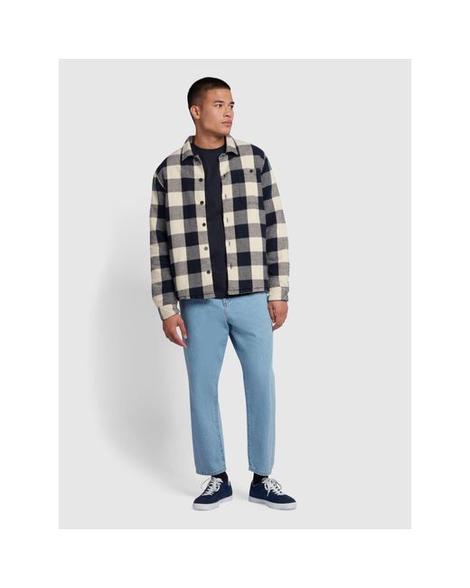 Farah Blue Danny Reg Tee for men