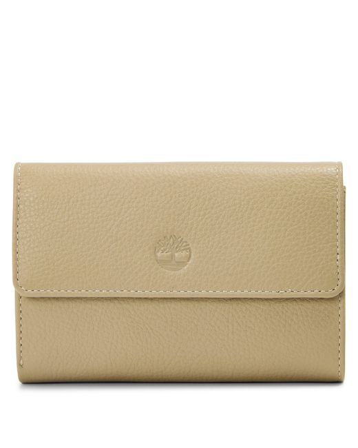Timberland Natural Wallet With Flap Billfold Wallet