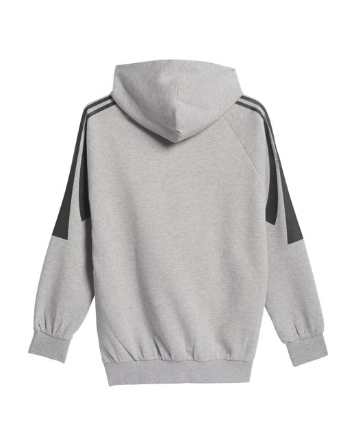 Adidas Gray Adi Bb Pk Performance Hoodie for men
