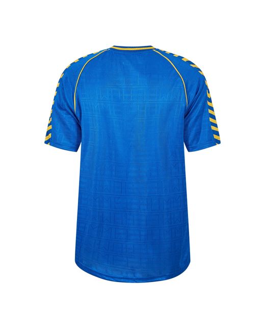 Team Blue Hummel Wimbledon Home Shirt 1998/89 for men