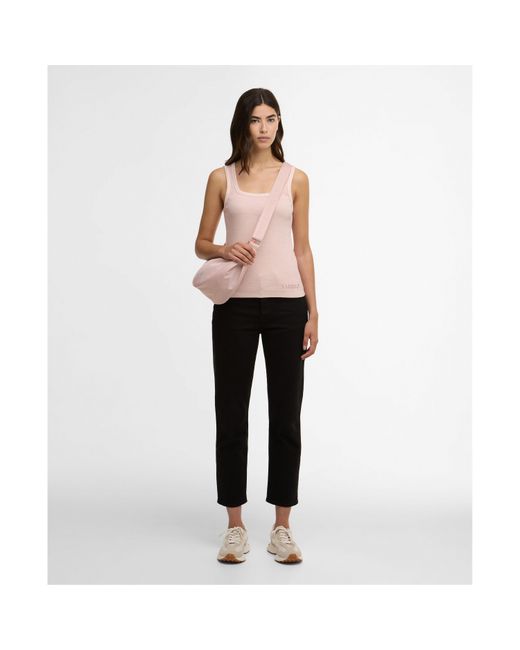 Barbour Pink Lyra Top
