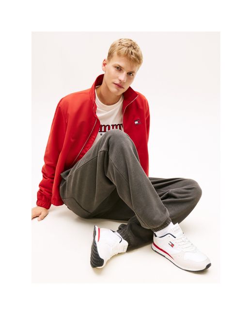 Tommy Hilfiger White Eva Runner Leather Runners for men