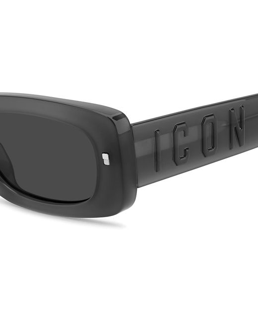 DSquared² Black Round Sunglasses