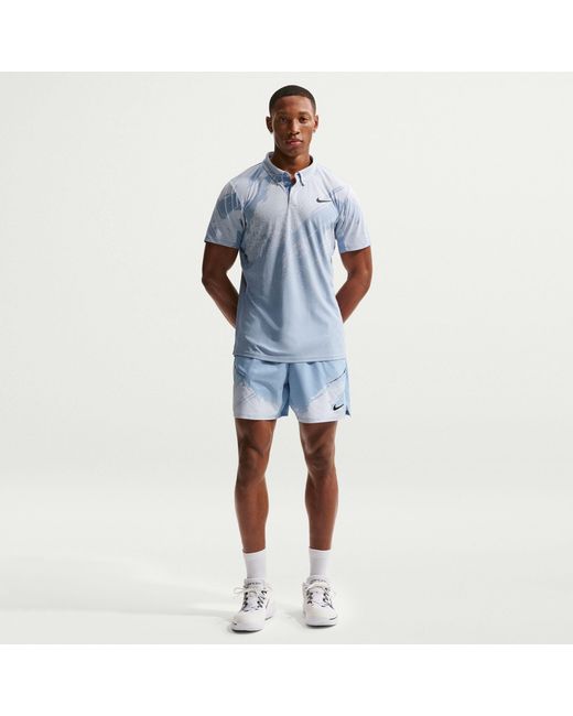 Nike Blue Performance Tennis Shorts for men