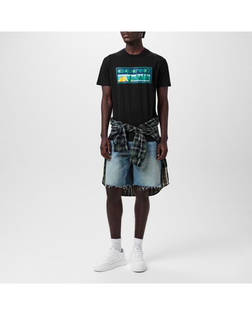 DSquared² Black Cool Fit T-Shirt for men