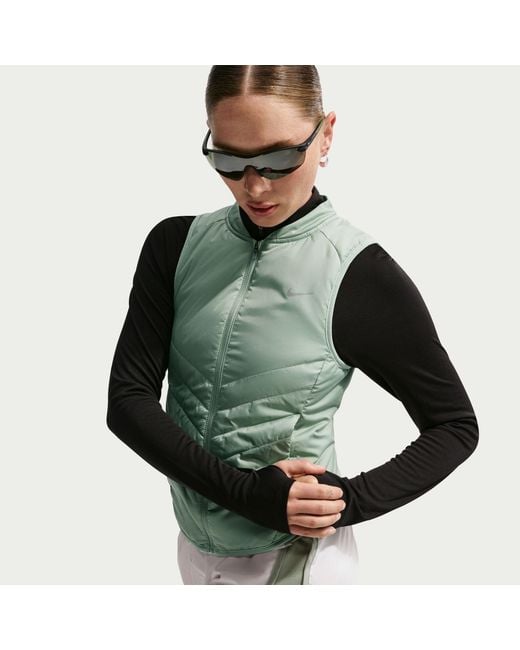 Nike Green Performance Running Vest