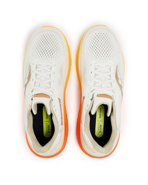 Saucony White Running Shoes for men