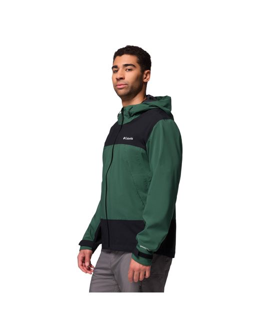 Columbia Green Boulder Falls Waterproof Jacket for men