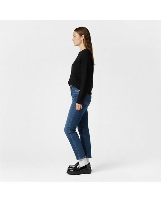 Jack Wills Black Chunky Loafer