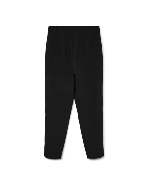 Vero Moda Black Lina Tapered Cigarette Trouser