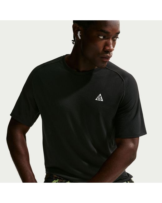 Nike Black Acg "Solar Chase" Dri-Fit Adv Trail Running Top for men